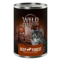 Wild Freedom Adult 6 x 400 g - Deep Forest - Venado y pollo