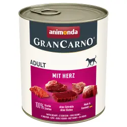 Animonda GranCarno Original Adult 6 x 800 g - Corazón