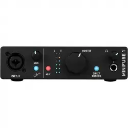 Arturia MiniFuse 1 Interfaz de Audio USB Compacta Negra