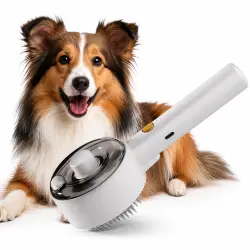 Cepillo de aseo para mascotas con función de pulverización FreshPaw - 20 × 8 × 5,5 cm
