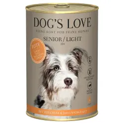 Dog´s Love Senior comida húmeda para perros - 12 x 400 g