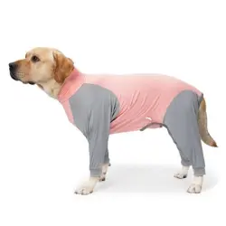 FurryFusion Chaqueta de verano anti-suelte para perros - Rosa M.