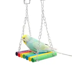 FurryFusion  para loros con puente colgante arcoíris - Artículo 1