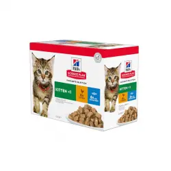 Hill's Science Plan Kitten Pollo y Pescado sobre para gatos Multipack