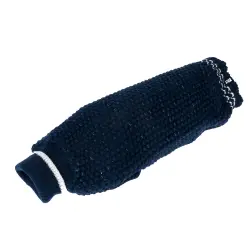 Jersey TIAKI Reflective Knit, azul oscuro para perros - aprox. 40 cm de largo de espalda