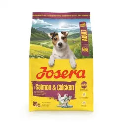 Josera Mini Adult Salmon & Chicken Pienso para Perros Pequeños con Salmón y Pollo, 3 Kg