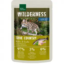 Real Nature Wilderness Para Gatos Bolsitas Carnes, Unidades 1 x 12 sobres 85 gr