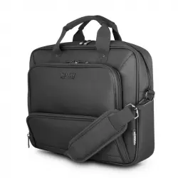 Urban Factory Maletín Negro para Portátil hasta 17.3"