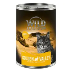 Wild Freedom Adult 6 x 400 g - Golden Valley - Conejo y pollo
