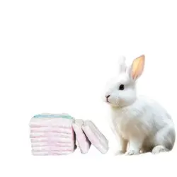 ZooVenture Pañales para animales: absorbentes, con indicador transpirables - Blanco - Talla S