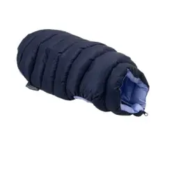 Abrigo acolchado Nomad Tales Bloom, lila/azul marino para perros - aprox. 50 cm de longitud de espalda