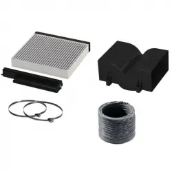 Bosch DWZ-1-DX-1-I-4 Filtro de Carbón Negro para Extractoras Bosch