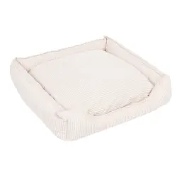 Cama Modern Living Helena para perros - 85 x B 80 x 22 cm (L x An x Al), beige