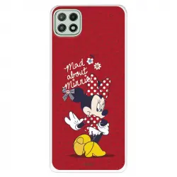 Funda Oficial de Disney Minnie Mad About Clásicos Disney para Samsung Galaxy A22 5G
