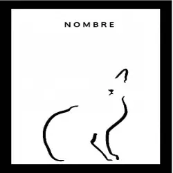 Ilustración silueta de gato con marco negro color Blanco