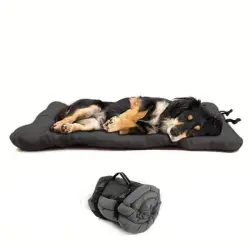 IntiMeg Alfombra plegable para perros - verde militar