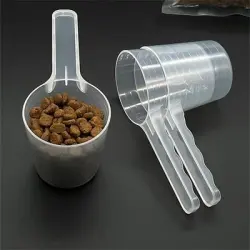 IntiMeg Juego de 3 vasos medidores de plástico para alimentos - Tres habitaciones