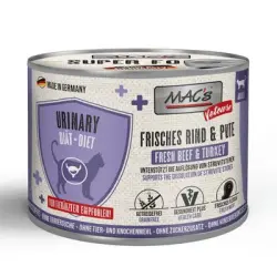 MAC's Cat Vetcare Urinary 6 x 200 g - vacuno fresco y pavo