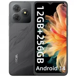 OSCAL Flat 2 4/256GB Negro Libre
