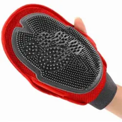 Pawffee Guantes antipelo: para cepillar, masajear y acicalar perros y gatos - 1 pieza