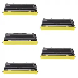 Pccom Essential Brother Tn2000/tn2005/tn350 Tóner Compatible Negro Pack 5