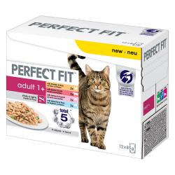 Perfect Fit comida húmeda para gatos - Pack mixto - 12 x 85 g