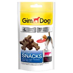 Gimdog Sport Snacks para perros Ternera 60 gr.