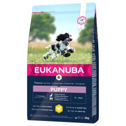 Pienso para perros cachorros medianos Eukanuba Puppy Medium Breed pollo 3 Kg.