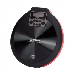 Aiwa Walk Reproductor de CD/MP3 Rojo