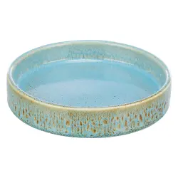 Comedero de cerámica Trixie azul - 250 ml,  15 cm diámetro