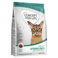 Concept for Life Sterilised Cats pienso con pollo - NUEVO: 3 kg