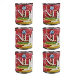 Farmina ND Quinoa Skin Coat Comida Húmeda para Perros con Codorniz, 6x285Grs