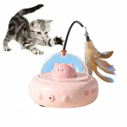 FurryFusion Un ingenioso juguete para gatos con el que jugar - rosa de flor de cerezo