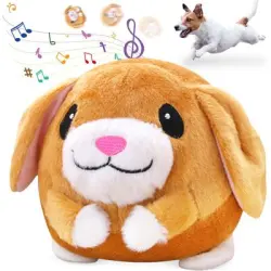 HausPets Peluche activo de 17 cm – Pelota saltarina - Modelo A