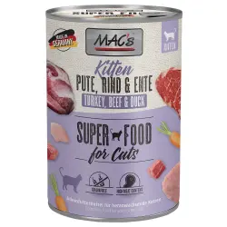 MAC's 6 x 400 g en latas para gatos - Kitten