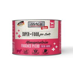 MAC's Mono Sensitive 6 x 200 g en latas para gatos - Caballo