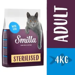 Smilla Adult Sterilised con pescado - 4 kg
