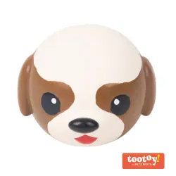 Tootoy! Chew Beagle mordedor de látex con sonido para perros