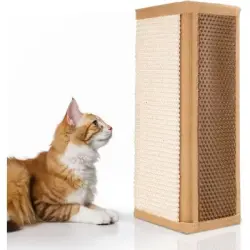 UAMLY Alfombrilla rascador para gatos, alfombrilla rascador de sisal - 41*23 cm