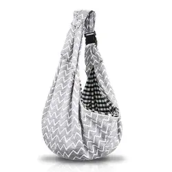 UAMLY Mochila para perros de un solo hombro - gris