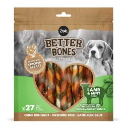 Zoe Twists envueltos en pollo para perros Zoë Better Bones Pack de 27 - 308