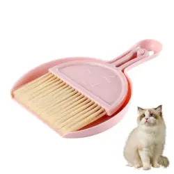 ZooVenture Juego de mini escoba y recogedor - rosa
