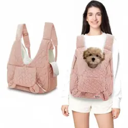 ZooVenture Mochila para mascotas - Rosa
