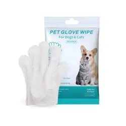 ZooVenture Toallitas limpiadoras para mascotas - Desodorantes, sin alcohol - Blanco