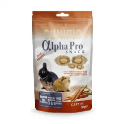 Cunipic Alpha Pro Snack Roedores Zanahoria 50 gr.