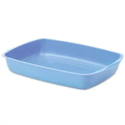Arenero descubierto Savic para gatitos, 38 cm - azul claro - savic - Comparador de precios