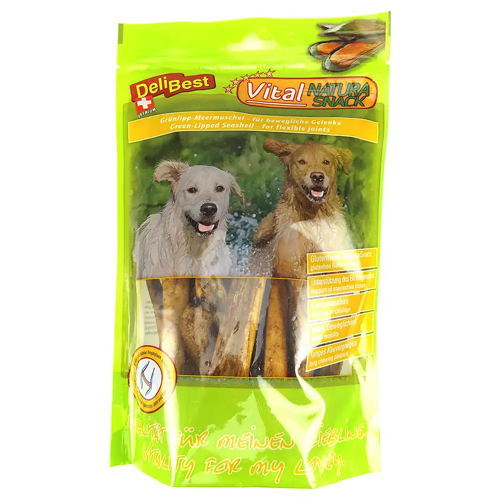 DeliBest Vital Natura Snack con mejillón para perros - 200 g