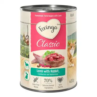 Feringa Classic Meat Menu 6 x 400 g - Cordero y conejo - Feringa - Comparador de precios