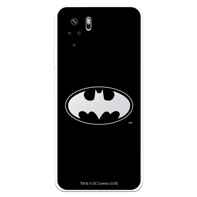 Funda Oficial de DC Comics Batman Logo Transparente para Xiaomi Redmi Note 10