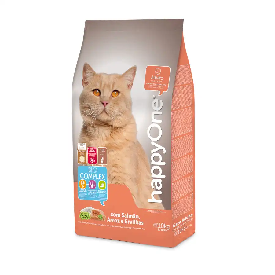 Happy One Feline Adult Salmon 10 KG - Happy One - Comparador de precios